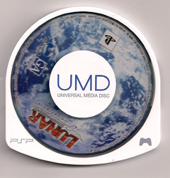 Lunar Silver Star Harmony UMD Disc